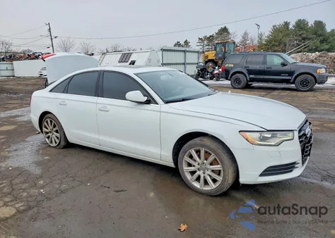 2013 Audi A6 Premium Plus из США, поврежденный, VIN WAUGFAFC4DN099528